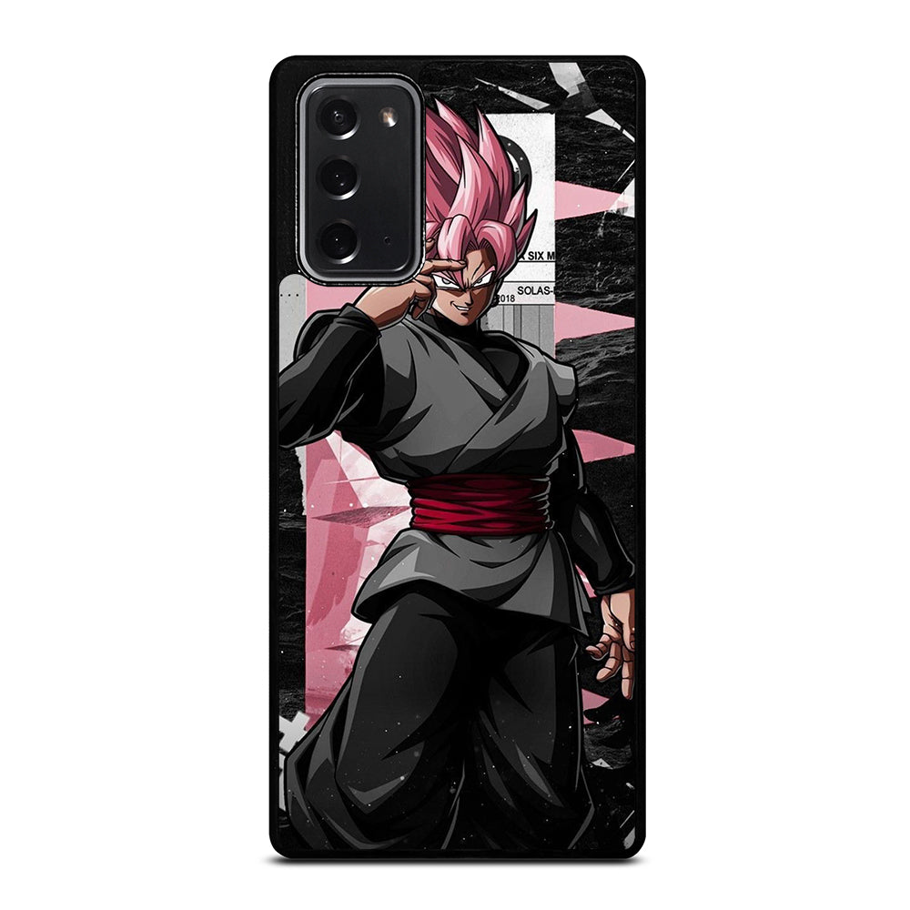 BLACK GOKU DRAGON BALL SSJ ROSE Samsung Galaxy Note 20 Case Cover