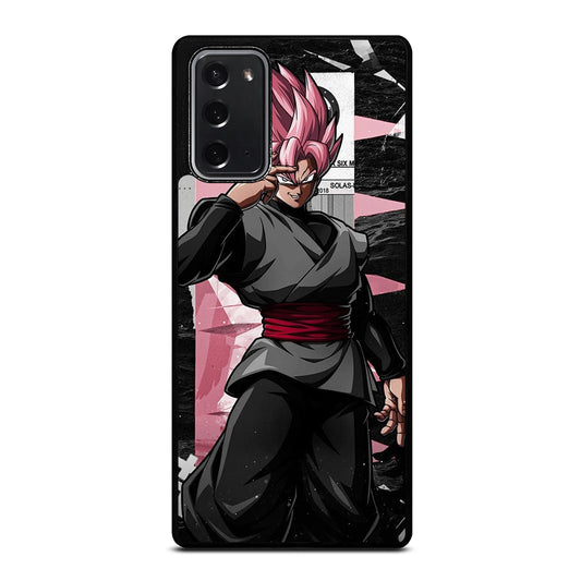 BLACK GOKU DRAGON BALL SSJ ROSE Samsung Galaxy Note 20 Case Cover