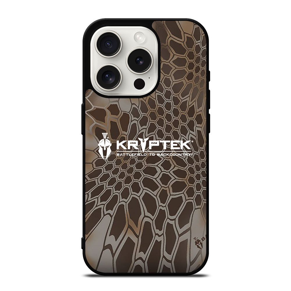 BLACK KRYPTEK NOMAD 1 iPhone 15 Pro Case Cover