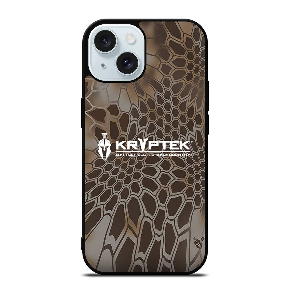 BLACK KRYPTEK NOMAD 1 iPhone 15 Case Cover