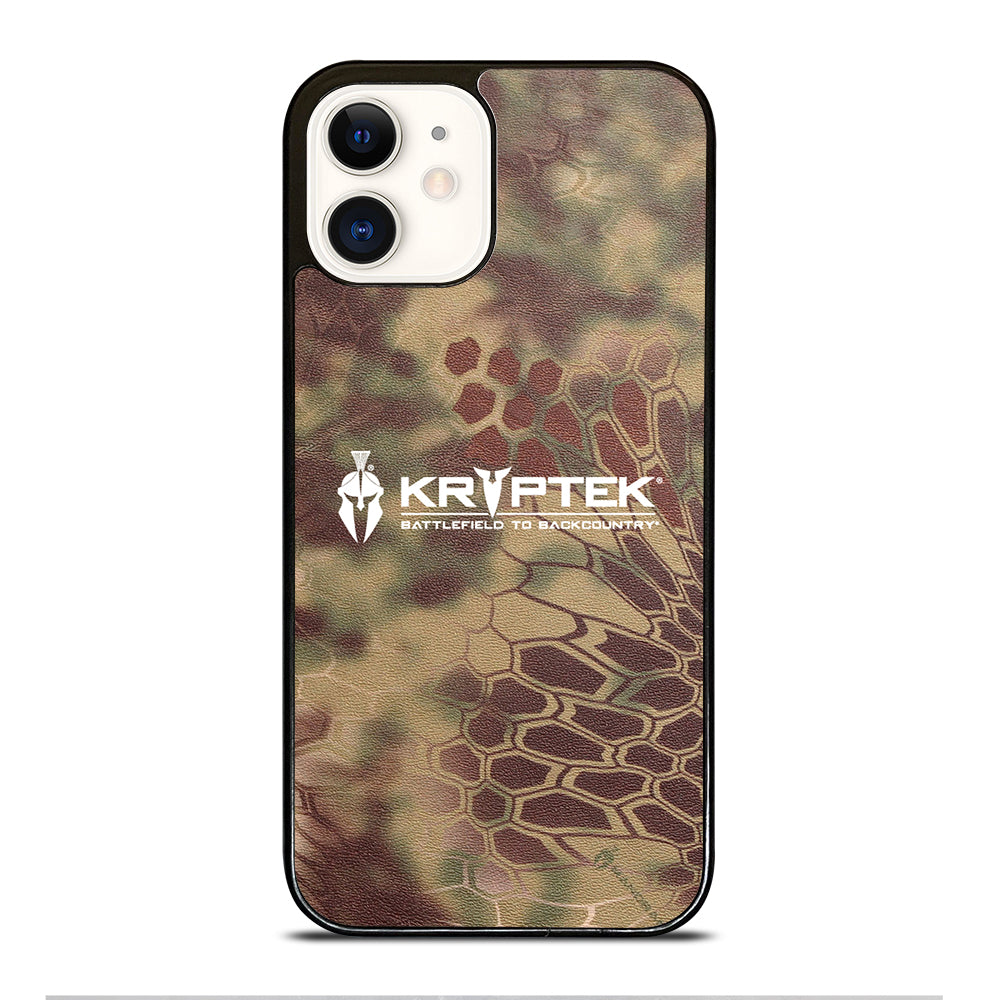 BLACK KRYPTEK NOMAD 3 iPhone 12 Case Cover