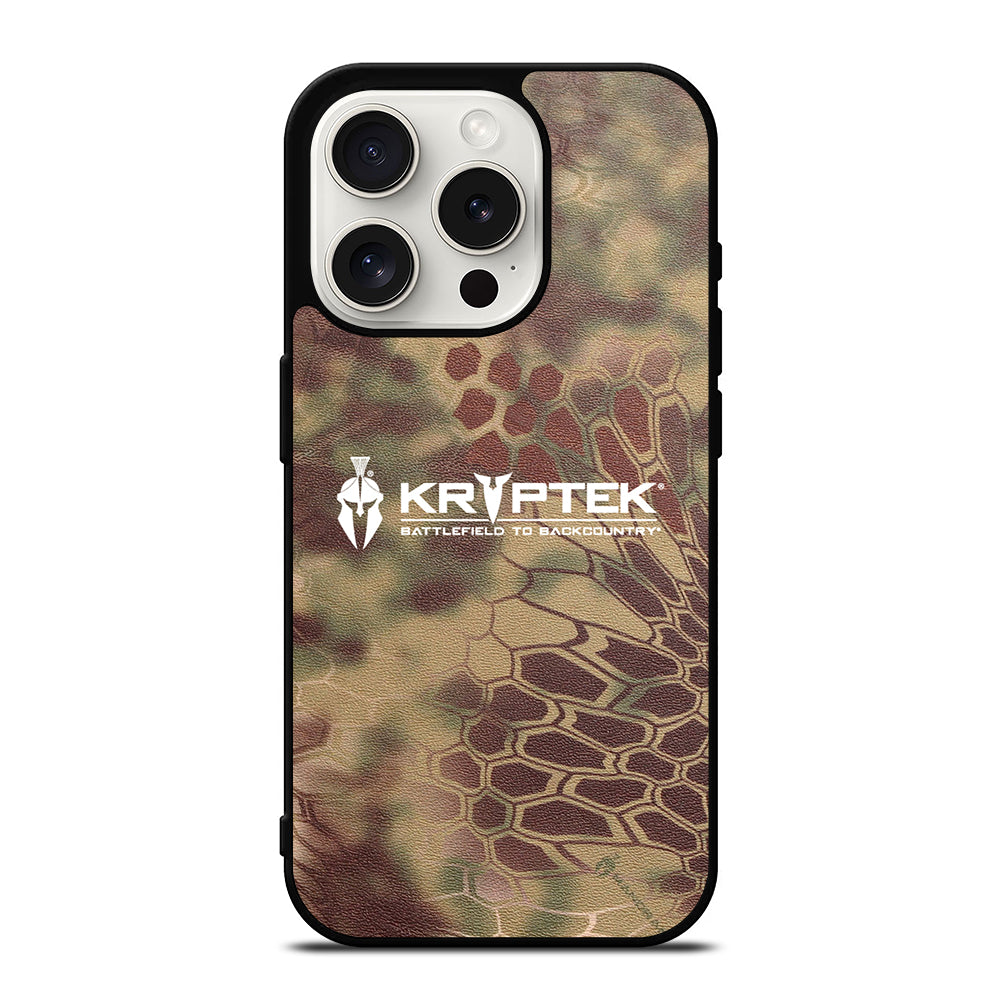 BLACK KRYPTEK NOMAD 3 iPhone 15 Pro Case Cover