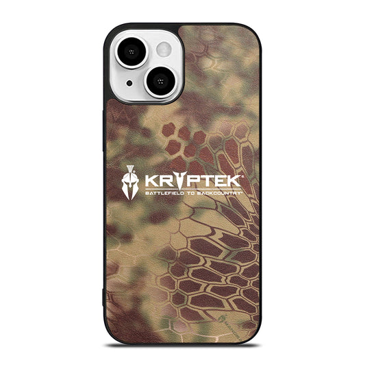 BLACK KRYPTEK NOMAD 3 iPhone 13 Mini Case Cover