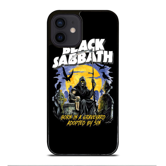 BLACK SABBATH BAND POSTER iPhone 12 Mini Case Cover