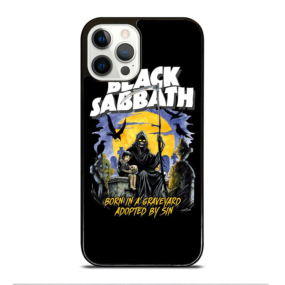 BLACK SABBATH BAND POSTER iPhone 12 Pro Case Cover