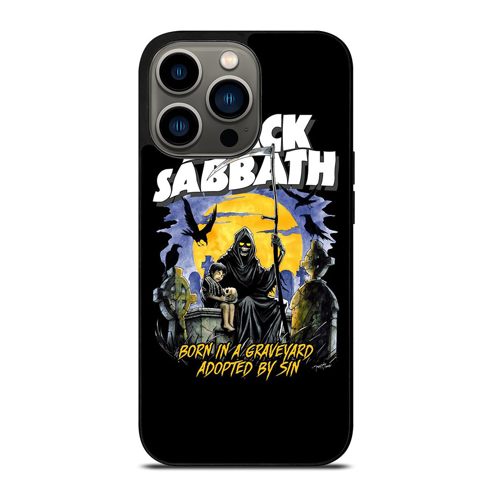 BLACK SABBATH BAND POSTER iPhone 13 Pro Case Cover