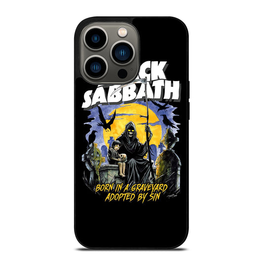 BLACK SABBATH BAND POSTER iPhone 13 Pro Case Cover