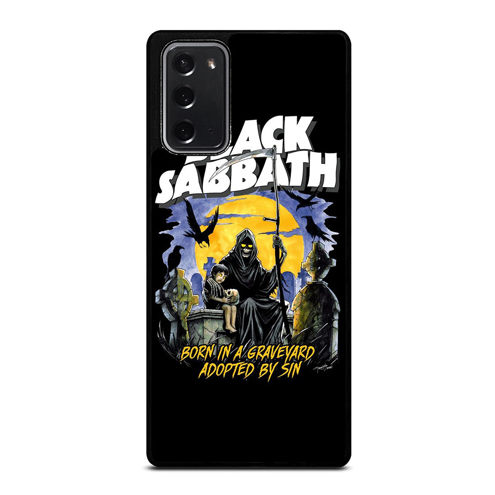 BLACK SABBATH BAND POSTER Samsung Galaxy Note 20 Case Cover