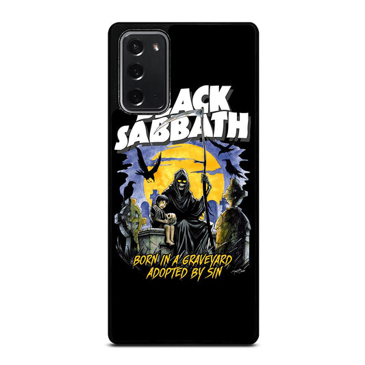 BLACK SABBATH BAND POSTER Samsung Galaxy Note 20 Case Cover