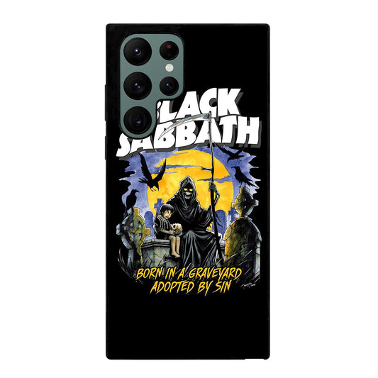 BLACK SABBATH BAND POSTER Samsung Galaxy S22 Ultra Case Cover