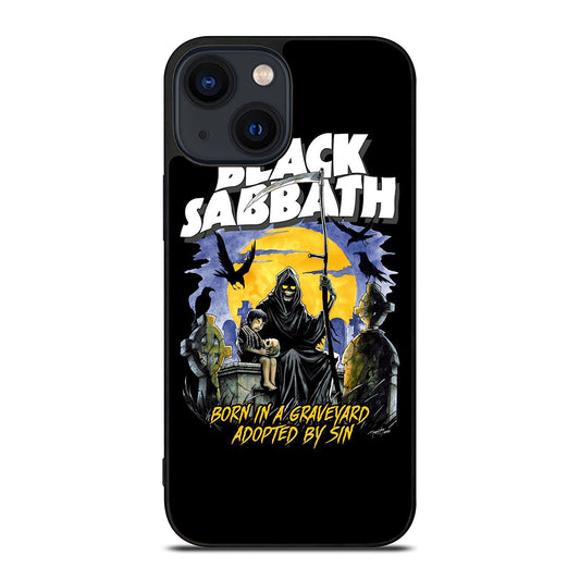 BLACK SABBATH BAND POSTER iPhone 14 Plus Case Cover