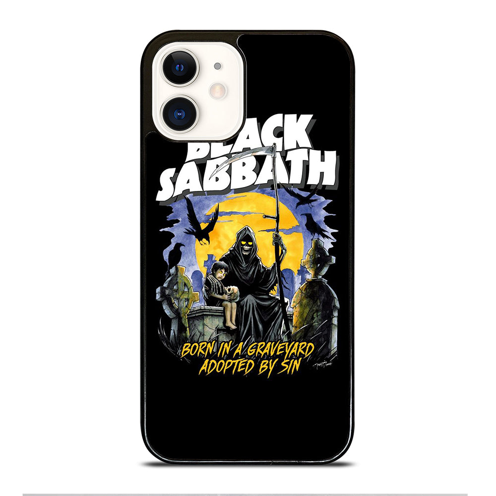 BLACK SABBATH BAND POSTER iPhone 12 Case Cover