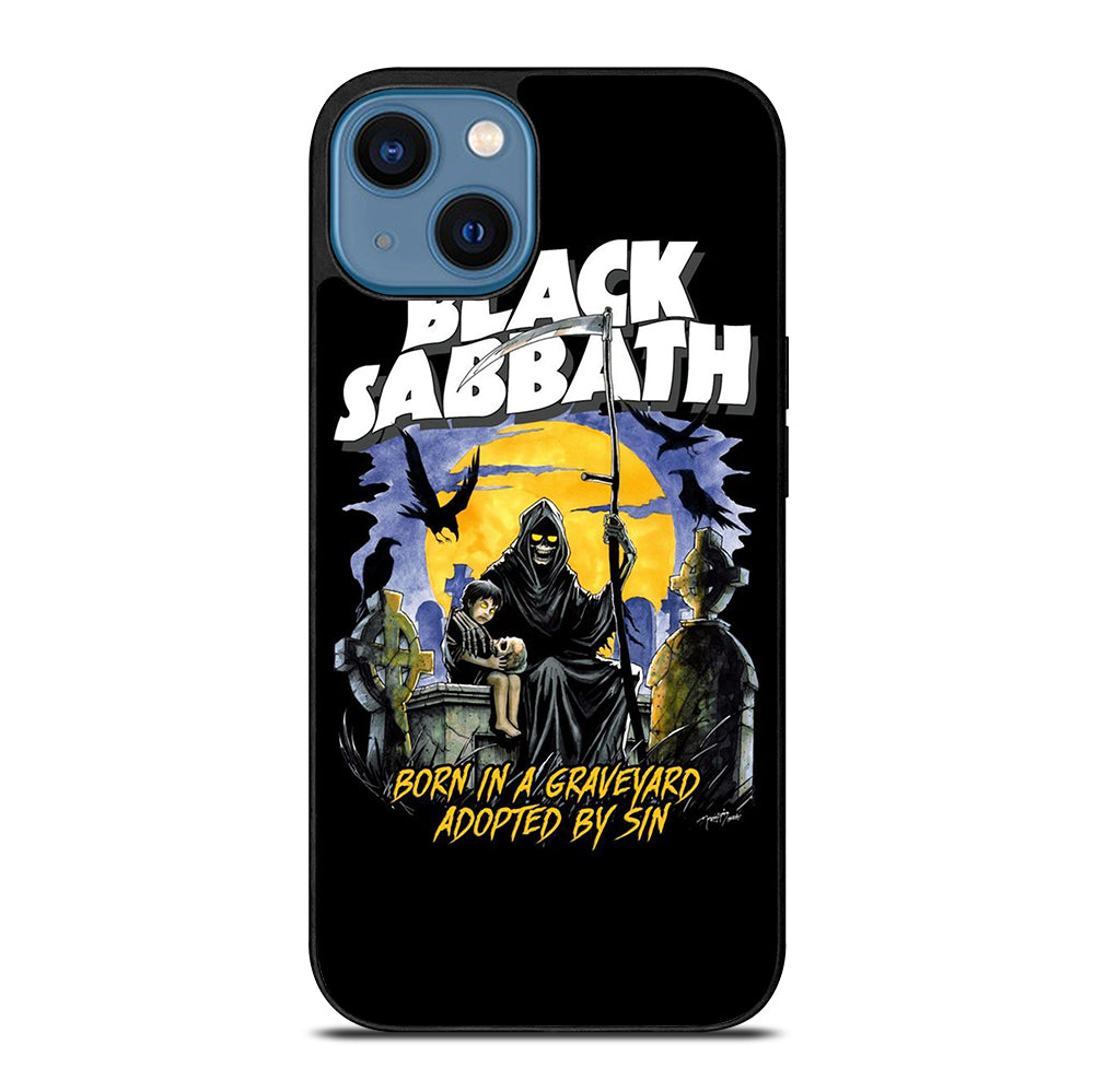 BLACK SABBATH BAND POSTER iPhone 14 Case Cover