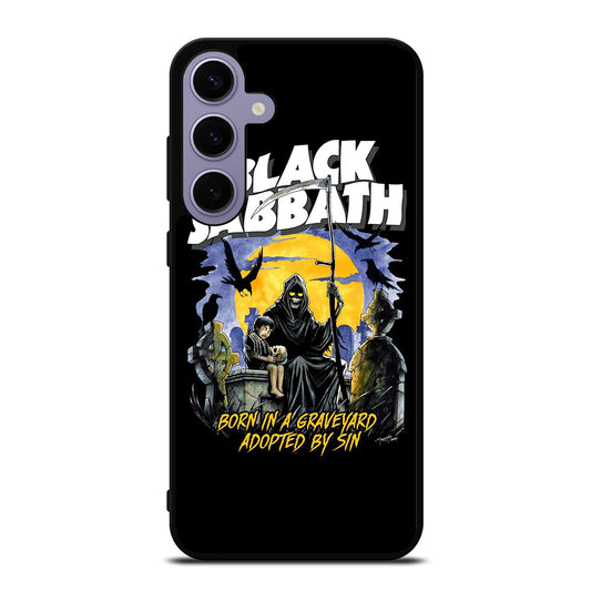 BLACK SABBATH BAND POSTER Samsung Galaxy S24 Plus Case Cover
