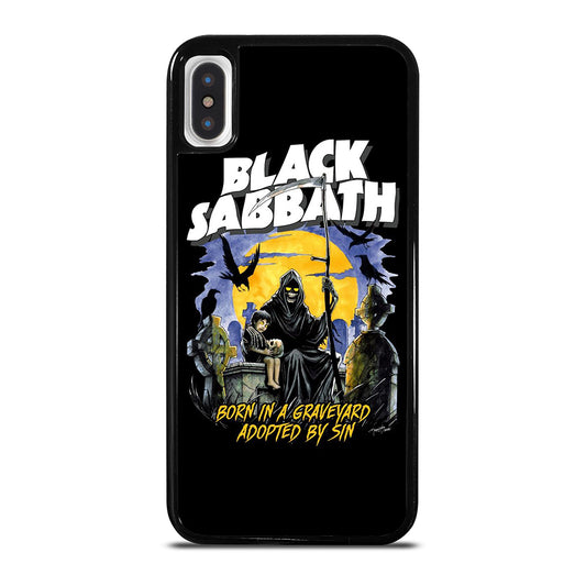 BLACK SABBATH BAND POSTER iPhone X / XS Case Cover