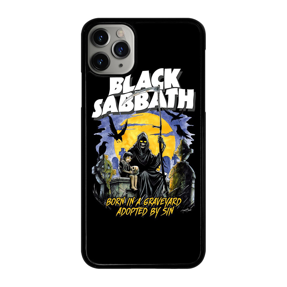 BLACK SABBATH BAND POSTER iPhone 11 Pro Max Case Cover