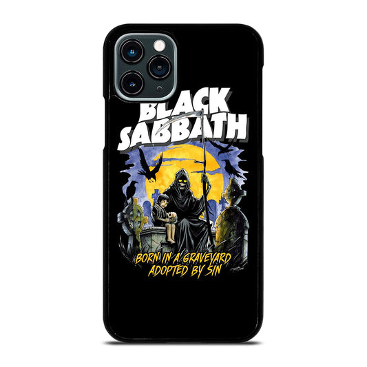 BLACK SABBATH BAND POSTER iPhone 11 Pro Case Cover