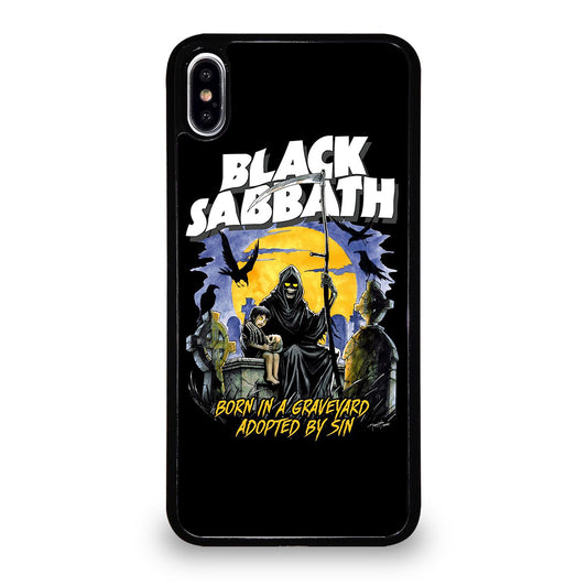 BLACK SABBATH BAND POSTER iPhone XS Max Case Cover