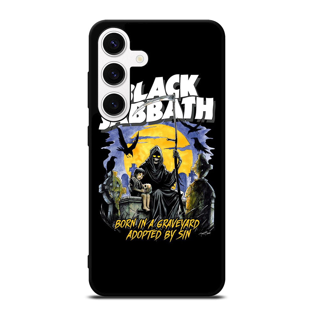 BLACK SABBATH BAND POSTER Samsung Galaxy S24 Case Cover
