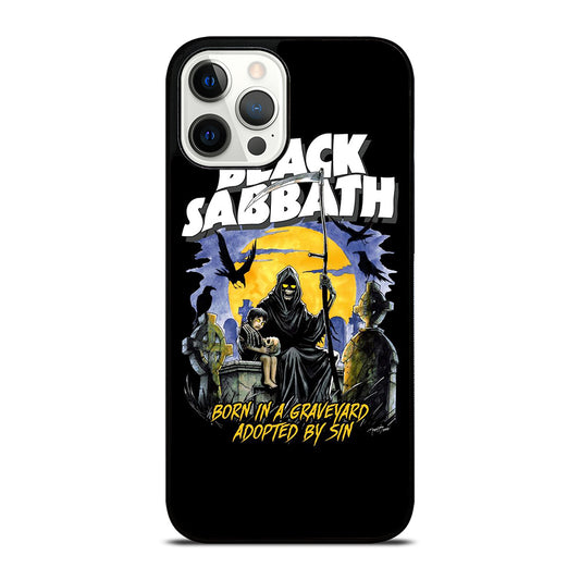 BLACK SABBATH BAND POSTER iPhone 12 Pro Max Case Cover