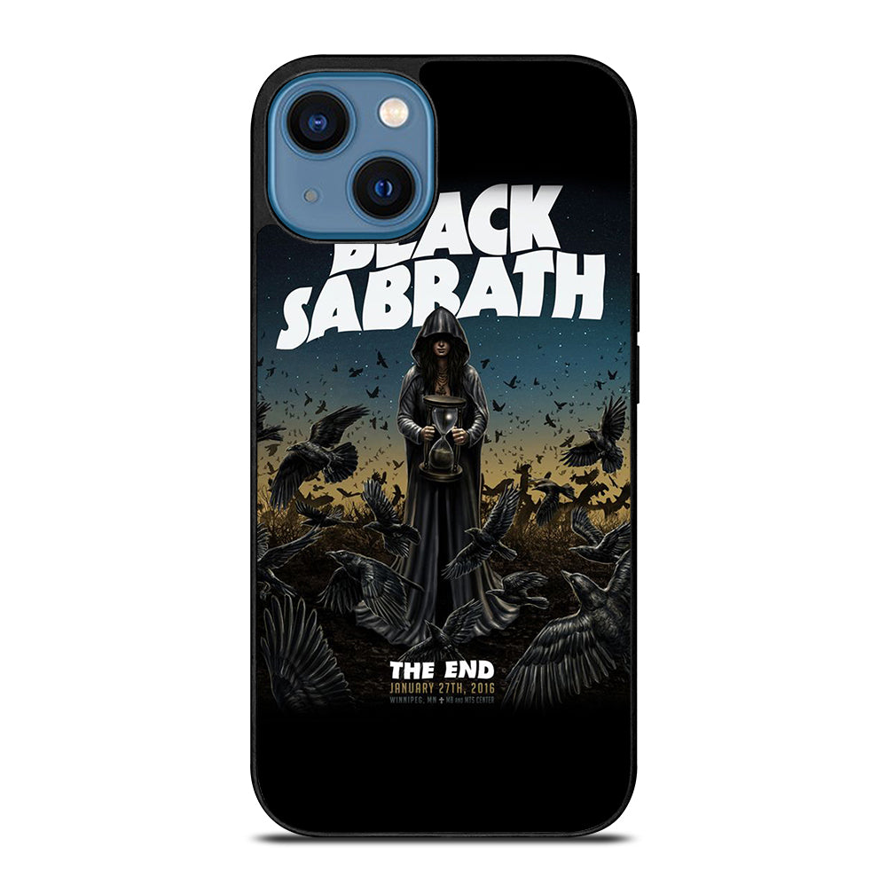BLACK SABBATH BAND THE END iPhone 14 Case Cover