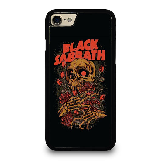 BLACK SABBATH ROSE SKULL BAND iPhone 7 / 8 Case Cover