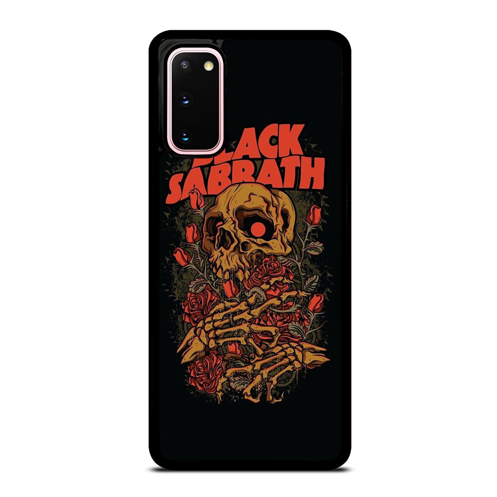 BLACK SABBATH ROSE SKULL BAND Samsung Galaxy S20 Case Cover