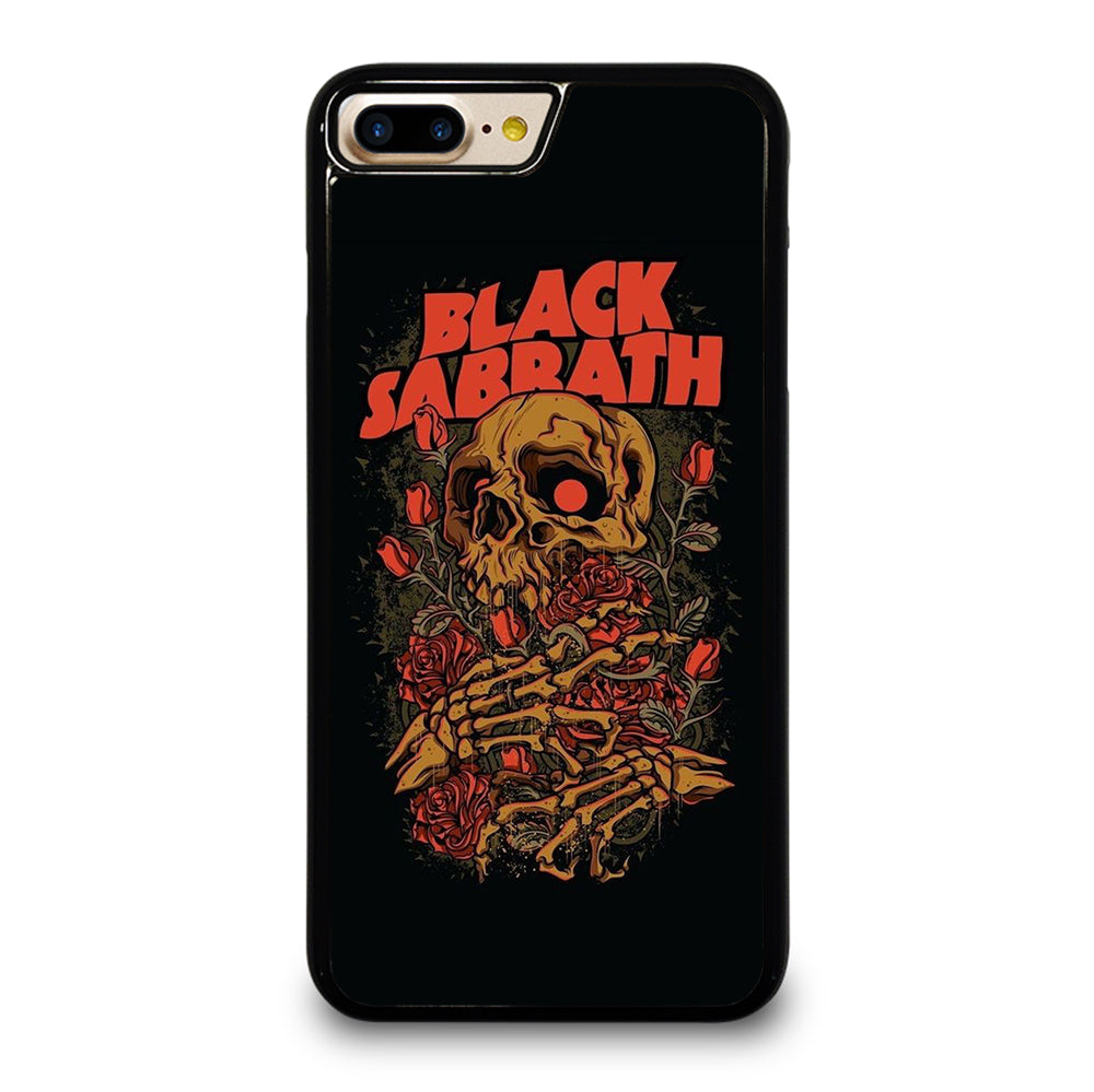 BLACK SABBATH ROSE SKULL BAND iPhone 7 / 8 Plus Case Cover