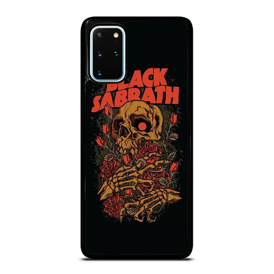 BLACK SABBATH ROSE SKULL BAND Samsung Galaxy S20 Plus Case Cover