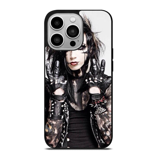 BLACK VEIL BRIDES ANDY BIERSACK 1 iPhone 14 Pro Case Cover