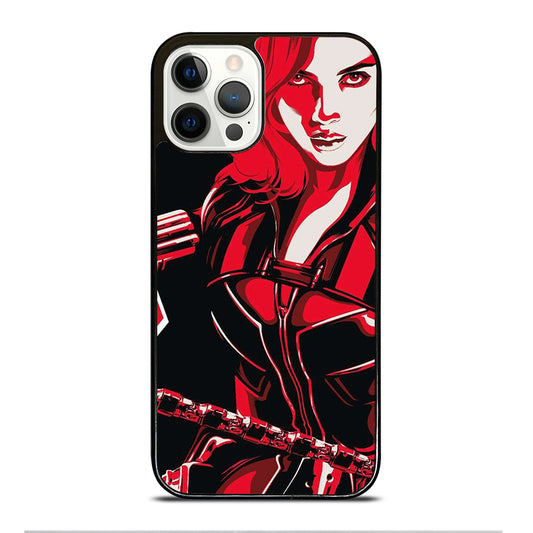 BLACK WIDOW iPhone 12 Pro Case Cover