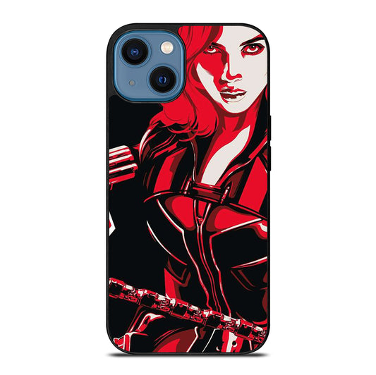 BLACK WIDOW iPhone 14 Case Cover