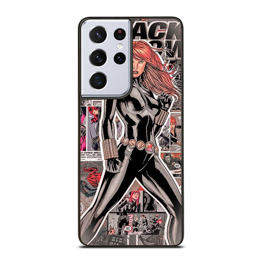 BLACK WIDOW COMIC Samsung Galaxy S21 Ultra Case Cover