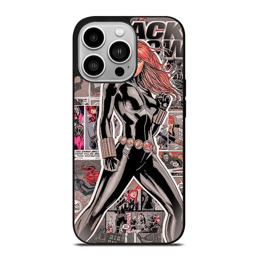 BLACK WIDOW COMIC iPhone 14 Pro Case Cover