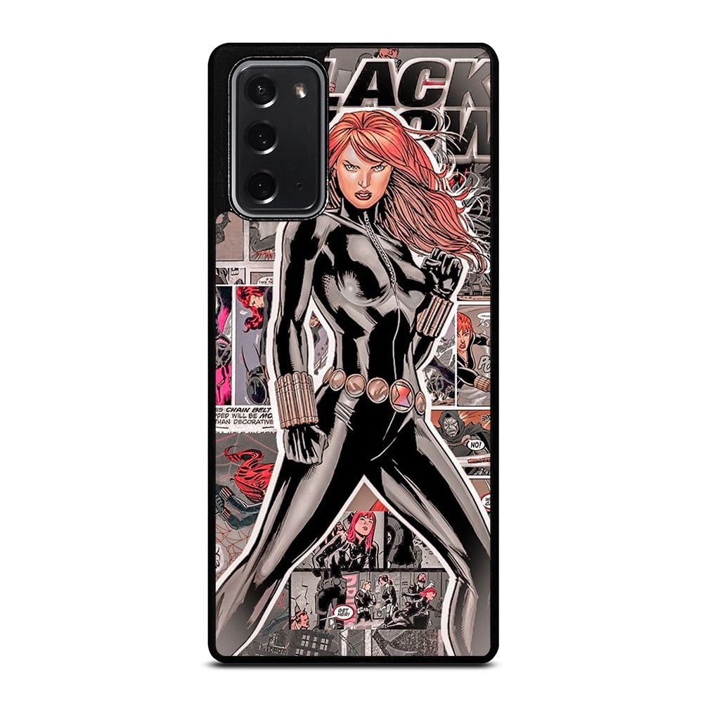 BLACK WIDOW COMIC Samsung Galaxy Note 20 Case Cover