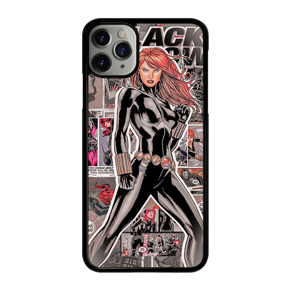 BLACK WIDOW COMIC iPhone 11 Pro Max Case Cover