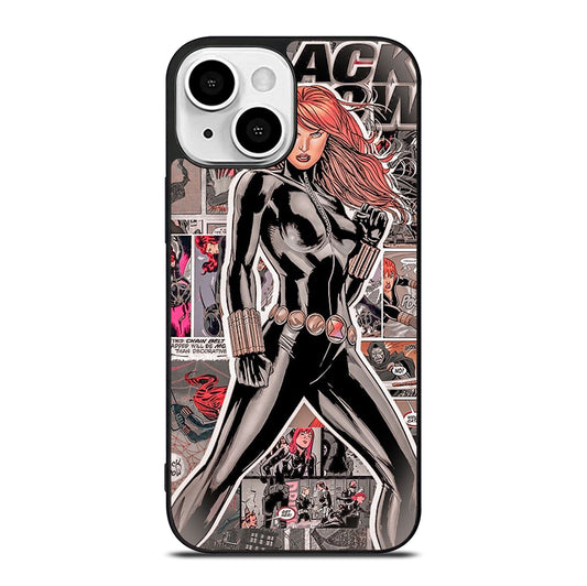 BLACK WIDOW COMIC iPhone 13 Mini Case Cover