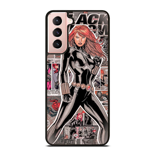 BLACK WIDOW COMIC Samsung Galaxy S21 Case Cover