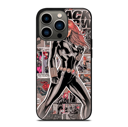 BLACK WIDOW COMIC iPhone 13 Pro Case Cover