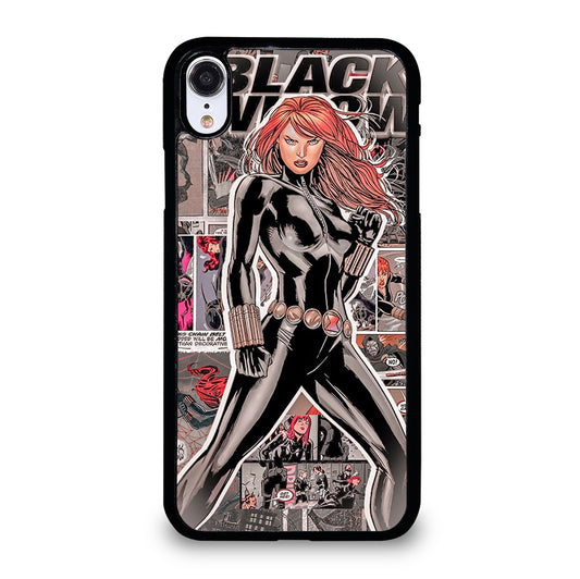 BLACK WIDOW COMIC iPhone XR Case Cover