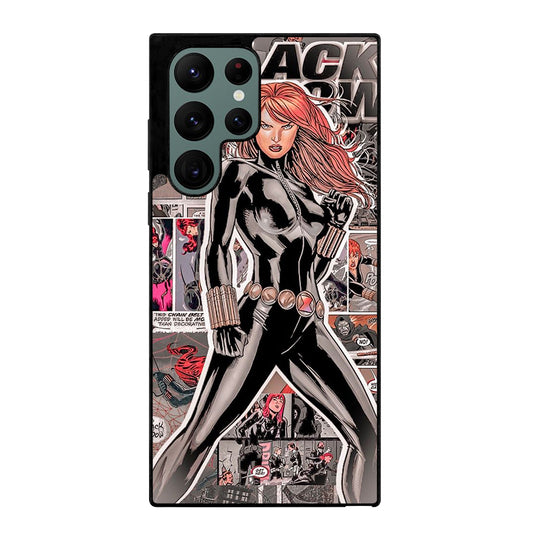BLACK WIDOW COMIC Samsung Galaxy S22 Ultra Case Cover