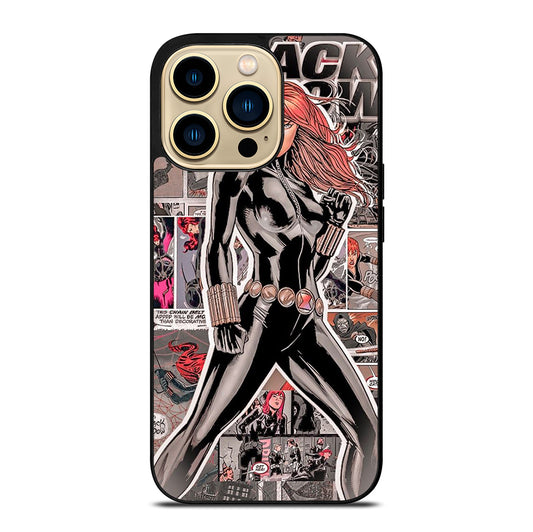 BLACK WIDOW COMIC iPhone 14 Pro Max Case Cover