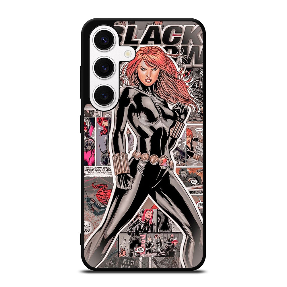 BLACK WIDOW COMIC Samsung Galaxy S24 Case Cover