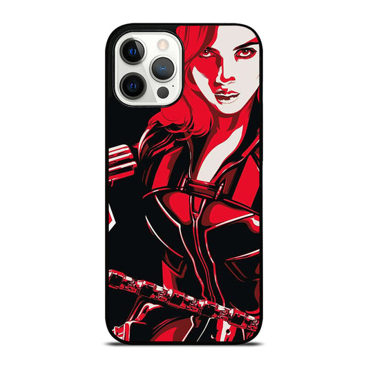 BLACK WIDOW iPhone 12 Pro Max Case Cover