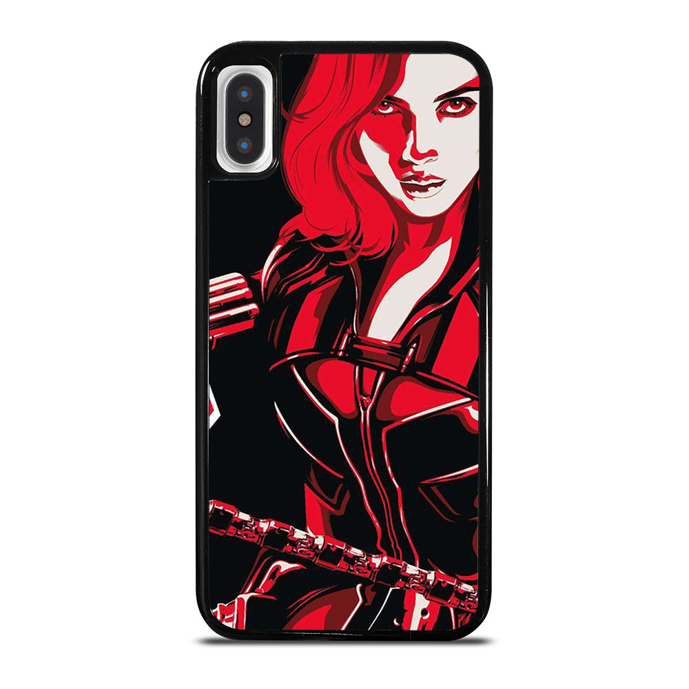 BLACK WIDOW iPhone X / XS Case Cover