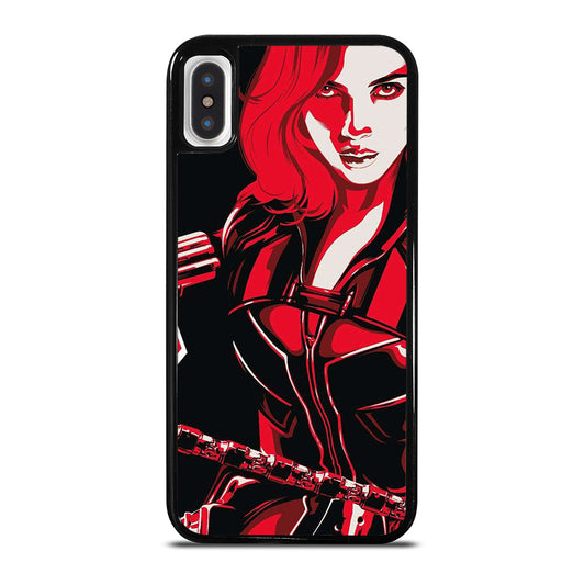 BLACK WIDOW iPhone X / XS Case Cover