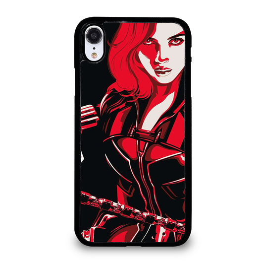 BLACK WIDOW iPhone XR Case Cover