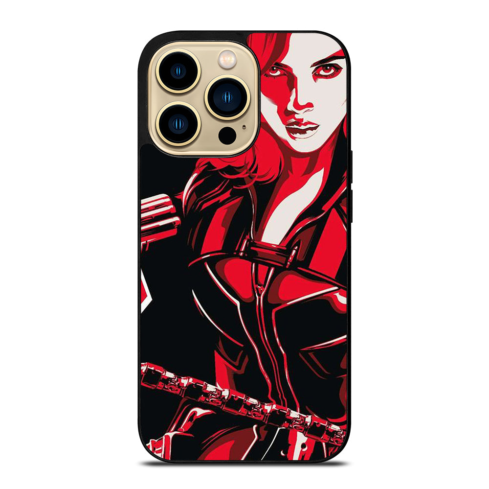 BLACK WIDOW iPhone 14 Pro Max Case Cover