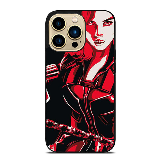 BLACK WIDOW iPhone 14 Pro Max Case Cover