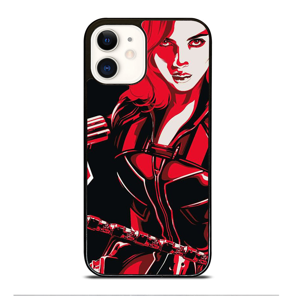 BLACK WIDOW iPhone 12 Case Cover